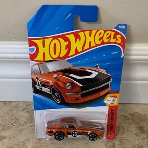 Hot Wheels Datsun 240z burnt Orange Car Then and Now 62/250 or 2/10 JJJ38